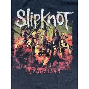 Slipknot T-Shirt Size Small Double Sided Graphics Heavy Metal Official Merch